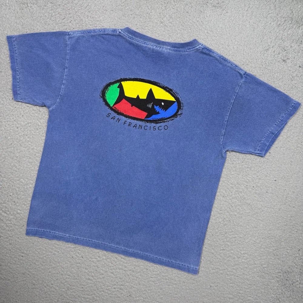 Kids Vintage Y2K San Francisco Shark T-Shirt